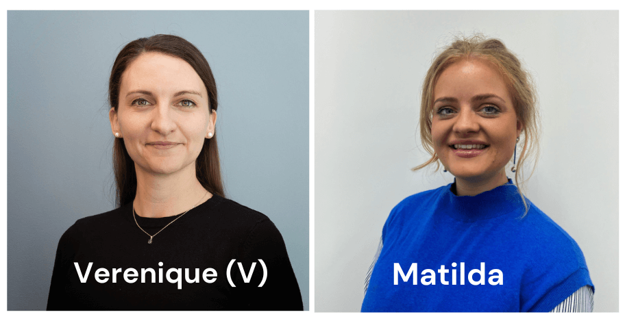 Verenique and Matilda, RABI Regional Managers