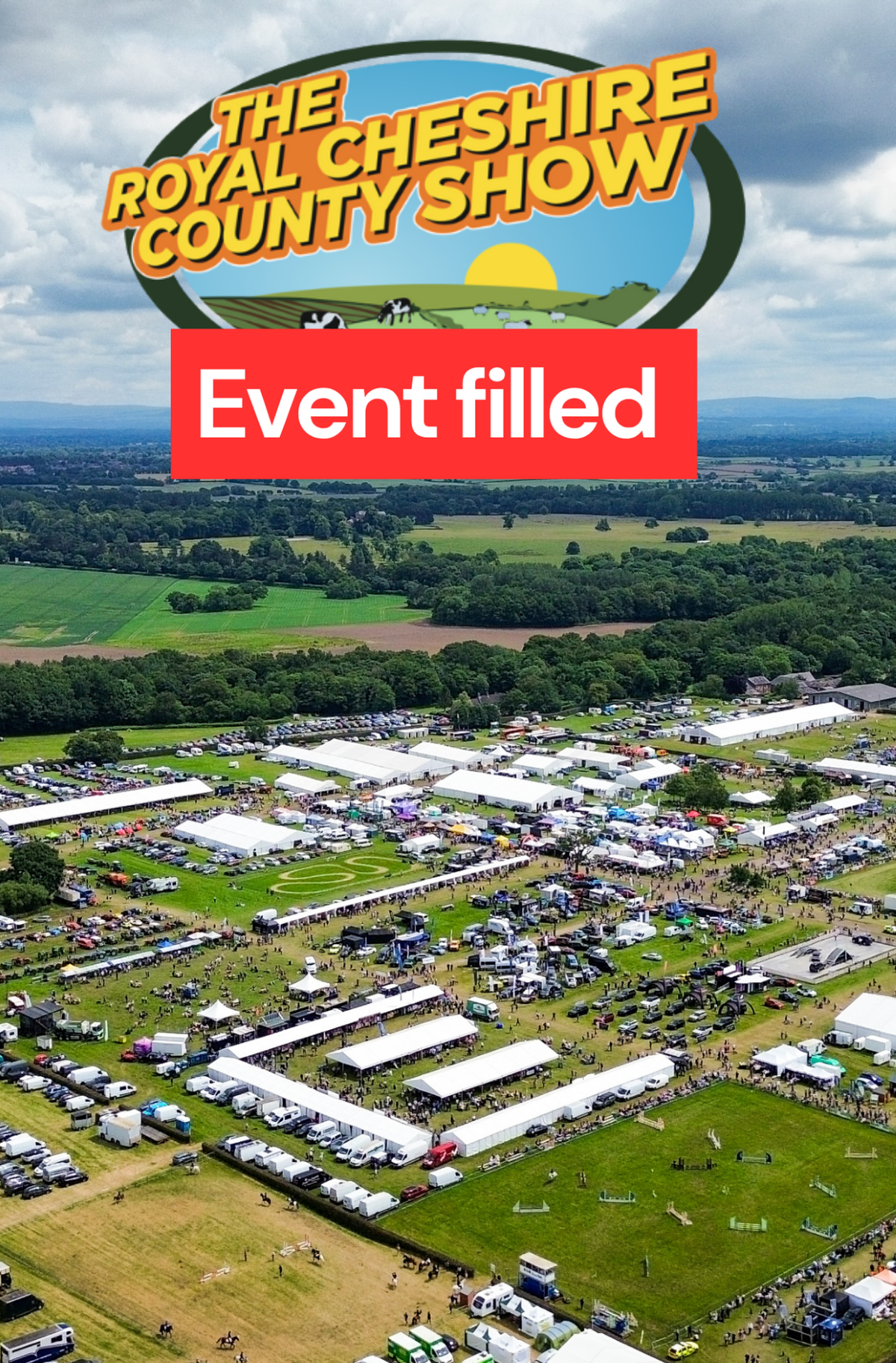 Royal Cheshire County Show Event Filled Graphic