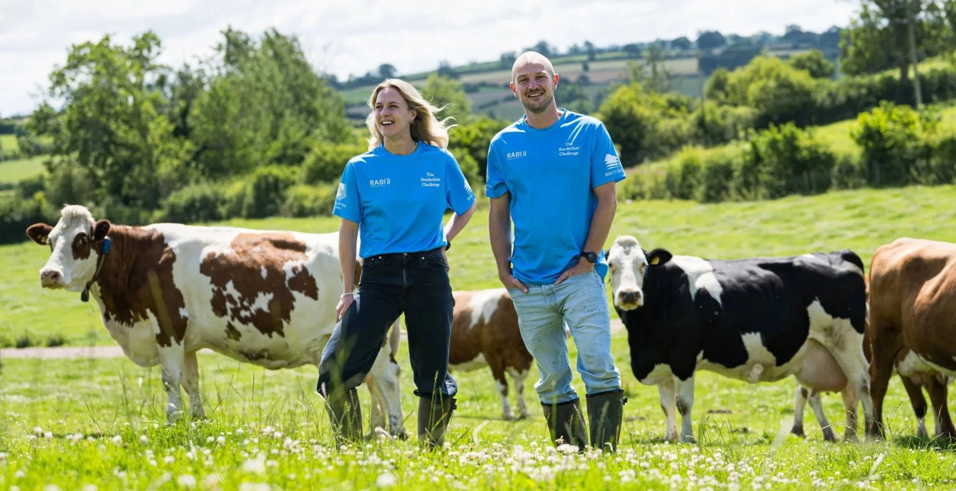 Hugh and Alex Addison, The Borderline Challenge Siblings Raise Over £17,000 for RABI