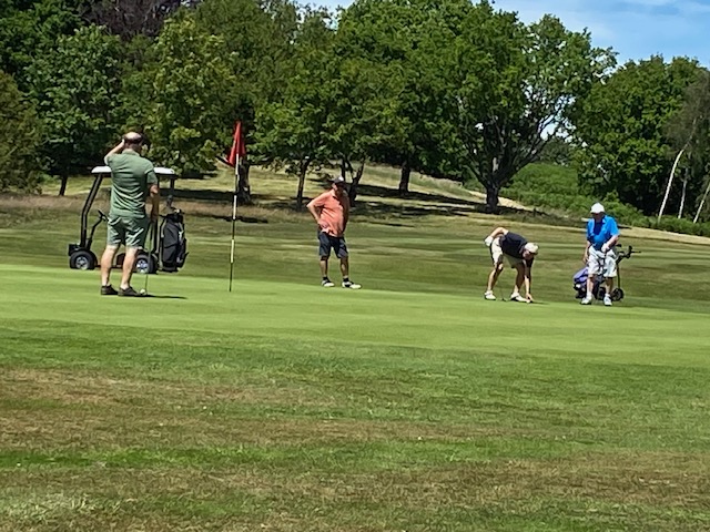 RABI Leicestershire gold fay - men playing golf on a course