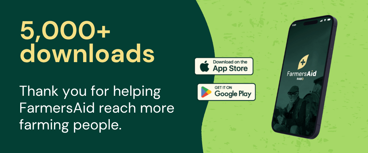 Thank you for helping FarmersAid reach more people