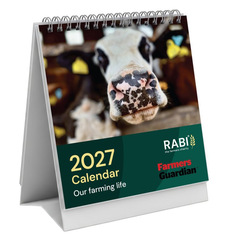 2027 RABI and Farmers Guardian desk calendar